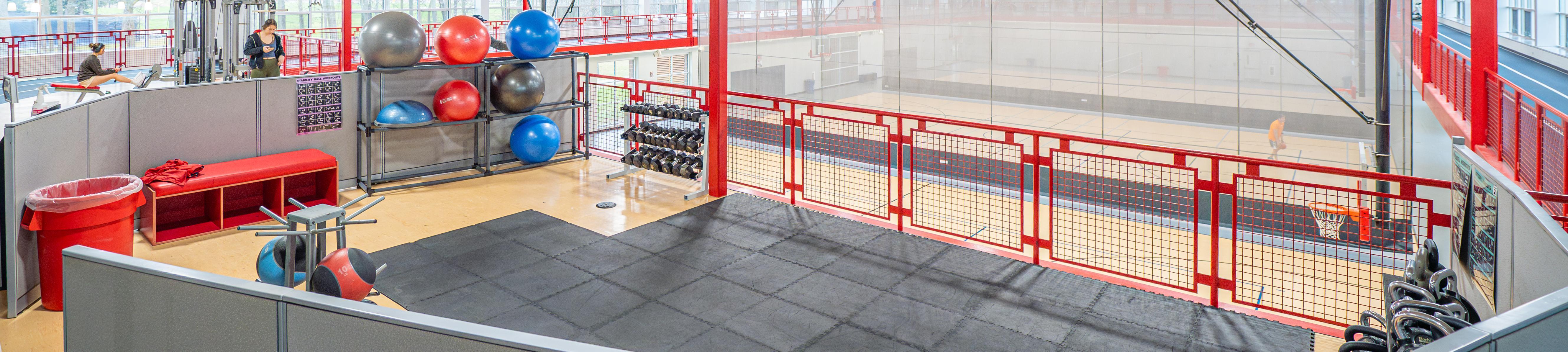 Fitness Center Weights on 2nd Floor